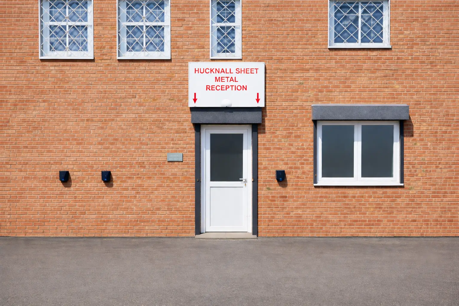 Hucknall Sheet Metal premises in Nottingham